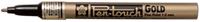 SAKURA Permanent-Marker Pen-Touch Fein, gold