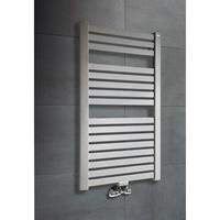 Rosani Base Designradiator 57x141cm met middenaansluiting 667Watt Mat Zwart 74023108