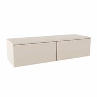 MONDIAZ ALAN MODULE SMALL onderkast 120x41x30cm 2 lades Push to open MDF Linen mat A45292Linen