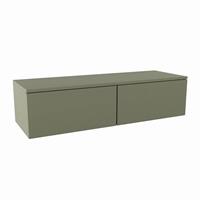 MONDIAZ ALAN MODULE SMALL onderkast 120x41x30cm 2 lades Push to open MDF Army mat A45292Army