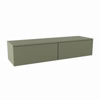 MONDIAZ ALAN MODULE onderkast 140x45x30cm 2 lades Push to open MDF Army mat A45256Army