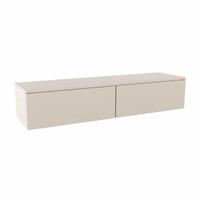 MONDIAZ ALAN MODULE onderkast 150x45x30cm 2 lades Push to open MDF Linen mat A45257Linen