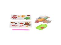 XMAS Diamond Painting Stickers, 12st.