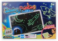 magisch tekenbord A4 junior glow in the dark 3 delig