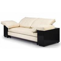 ClassiCon Lota Sofa Sessel/Sofa  Farbe Boxen: schwarz Bezu Classic Leder