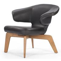 ClassiCon Munich Lounge Chair Sessel Sessel/Sofa  Gestell: Eiche Bezu Classic Leder