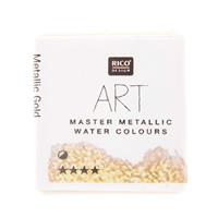 Rico Design ART Master Metallic Aquarellfarbe halbes Näpfchen gold
