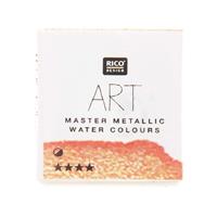 Rico Design ART Master Metallic Aquarellfarbe halbes Näpfchen aprikose
