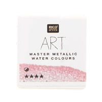 Rico Design ART Master Metallic Aquarellfarbe halbes Näpfchen rosa