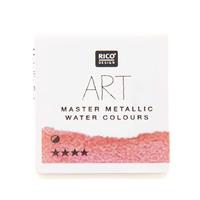 Rico Design ART Master Metallic Aquarellfarbe halbes Näpfchen rot