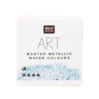 Rico Design ART Master Metallic Aquarellfarbe halbes Näpfchen arktisblau