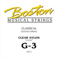 DeKrijgerMuziek Boston CN-3 G-3 snaar voor klassieke gitaar