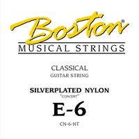DeKrijgerMuziek Boston CN-6-NT E-6 snaar voor klassieke gitaar