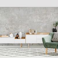 Bilderwelten Betontapete - Shabby Betonoptik - Vliestapete Breit Größe HxB: 255cm x 384cm