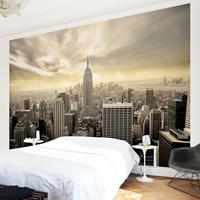 Bilderwelten Fototapete New York - Manhattan Dawn - Vliestapete Breit Größe HxB: 225cm x 336cm