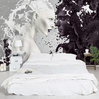 Bilderwelten Design Tapete - Milk & Coffee - Vlies Fototapete Breit Größe HxB: 225cm x 336cm
