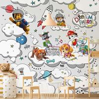 Bilderwelten Vliestapete - PAW Patrol - Auf Wolke sieben - Quadrat Größe HxB: 240cm x 240cm