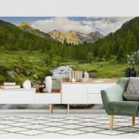 Bilderwelten Vliestapete - Debanttal Nationalpark Hohe Tauern - Fototapete Breit Größe HxB: 255cm x 384cm
