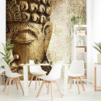 Bilderwelten Fototapete Buddha - Vintage Buddha - Vliestapete Quadrat Größe HxB: 288cm x 288cm