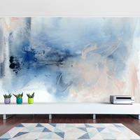 Bilderwelten Fototapete - Indigo & Rouge I - Fototapete Breit Größe HxB: 190cm x 288cm