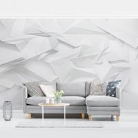 Bilderwelten Fototapete - Abstrakte 3D Optik - Vliestapete Breit Größe HxB: 255cm x 384cm