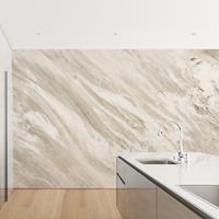 Bilderwelten Marmor Tapete - Palissandro Marmor Beige - Vlies Wandtapete Breit Größe HxB: 255cm x 384cm