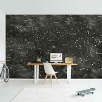 Bilderwelten Fototapete - Sternbild Karte Tafeloptik - Vliestapete Breit Größe HxB: 225cm x 336cm