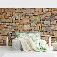 Bilderwelten Steintapete - Croatia Stonewall - Vlies Fototapete Breit Größe HxB: 255cm x 384cm
