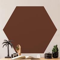 Klebefieber Hexagon Fototapete selbstklebend Colour Chocolate