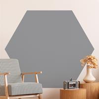 Klebefieber Hexagon Fototapete selbstklebend Colour Cool Grey