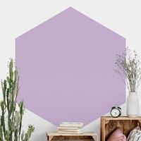 Klebefieber Hexagon Fototapete selbstklebend Colour Lavender