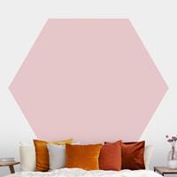 Klebefieber Hexagon Fototapete selbstklebend Colour Rose