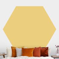 Klebefieber Hexagon Fototapete selbstklebend Honig