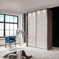 WIEMANN Zweefdeurkast Malibu Breedte 165 cm met glazen front