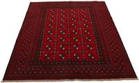 Woven Arts Orientteppich "Afghan Akhche Bokhara", rechteckig, 8 mm Höhe, reine Schurwolle für ein warmes Raumklima, handgearbeitet