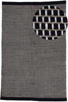 Carpetfine Wollteppich Mona, rechteckig, 5 mm Höhe, Wolle, Wendeteppich aus Wolle/Baumwolle, Wohnzimmer