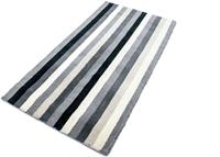 Morgenland Wollteppich Gabbeh Teppich handgetuftet mehrfarbig, rechteckig, 14 mm Höhe, Kurzflor
