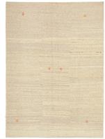 Morgenland Wollteppich Gabbeh Teppich handgeknüpft beige, rechteckig, 18 mm Höhe, handgeknüpft