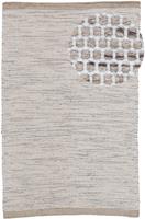 Carpetfine Wollteppich Mona, rechteckig, 5 mm Höhe, Wolle, Wendeteppich aus Wolle/Baumwolle, Wohnzimmer
