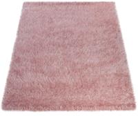 Paco Home Hochflor-Teppich Glamour 300, rechteckig, 70 mm Höhe, Uni Farben, mit weichem Glanz Garn, ideal im Wohnzimmer & Schlafzimmer