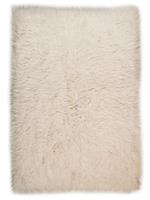 Theko Exklusiv Wollteppich Flokos 2, rechteckig, 70 mm Höhe, Hochflor, reine Wolle, handgewebt, ideal im Wohnzimmer & Schlafzimmer