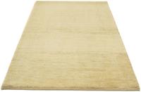 Wollteppich Gabbeh Teppich handgeknüpft beige, morgenland, rechteckig, Höhe: 18 mm, handgeknüpft
