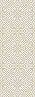 Queence Vinyltapete »Muster-Beige«, 90 x 250 cm, selbstklebend