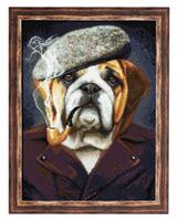 Arti Balta Diamond painting Bulldogge