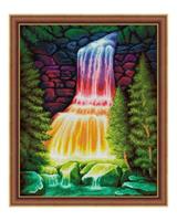 Arti Balta Diamond painting Farbenstarker Wasserfall