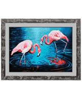 Collection D'Art Diamond painting Flamingopaar