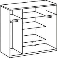 Wimex Kleiderschrank "New York", wahlweise 208 oder 236cm hoch