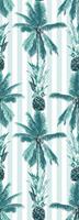 Queence Vinyltapete »Pineapple Dream«, 90 x 250 cm, selbstklebend