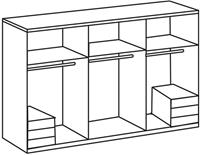 Fresh To Go Kleiderschrank »Level« mit Schubladen