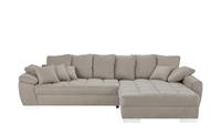 Sofa.de Ecksofa taupe - Mikrofaser